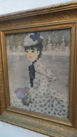 Framed Print of Lady | Antique & Vintage | Moonee Ponds Antiques | Australia Wide Delivery