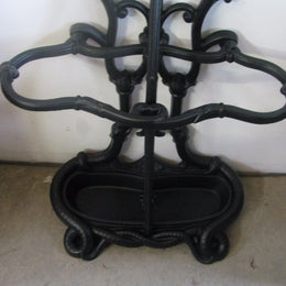 Victorian Cast Iron Hall Stand