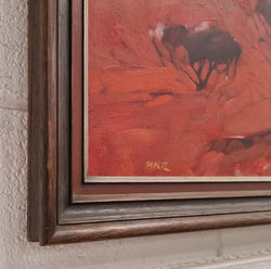 Stunning Abstract Landscape Signed " Hans Van Vlodrop" Australian Oil On Board | Antique & Vintage | Moonee Ponds Antiques | Australia Wide Delivery