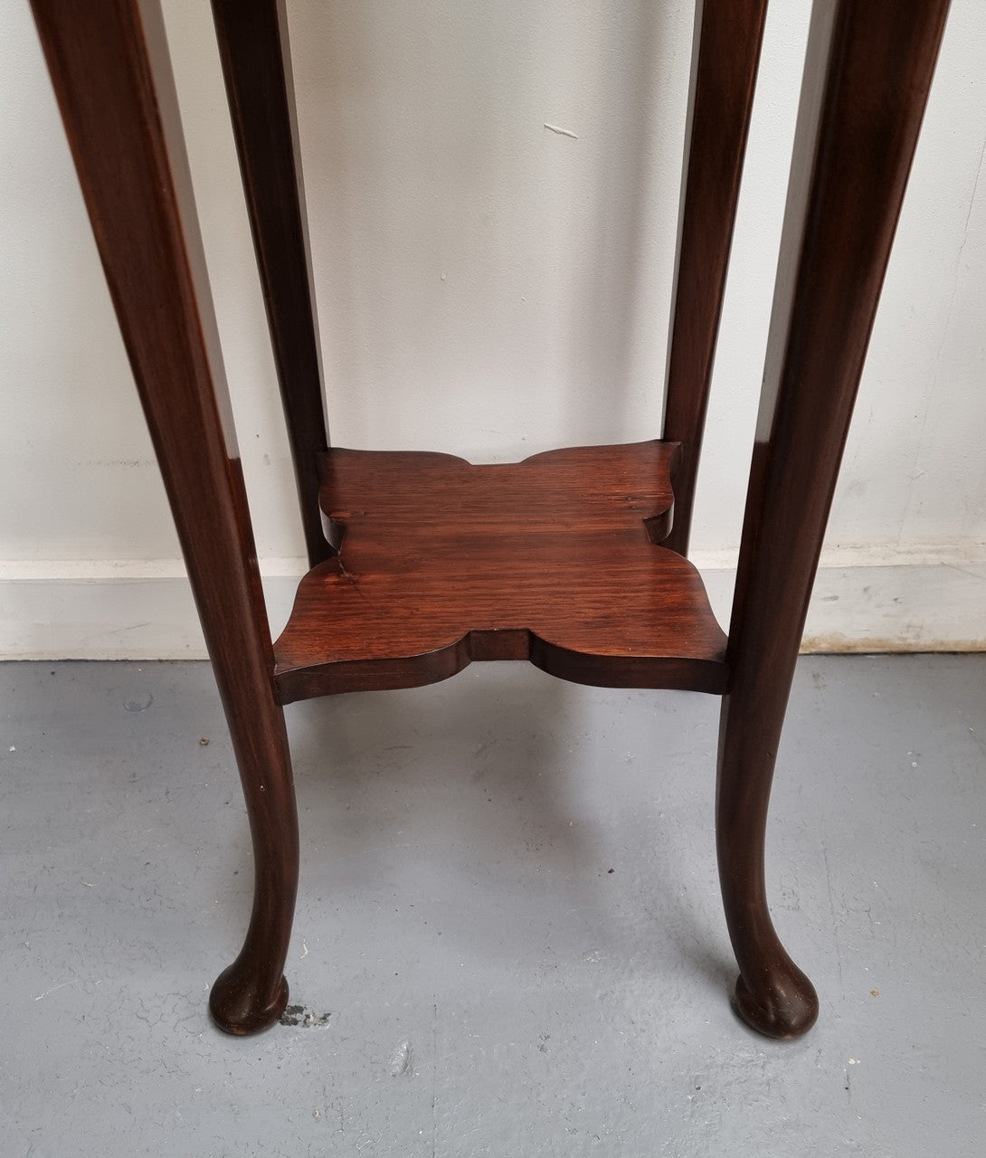 Vintage Square Two Tier Blackwood Pedestal | Antique & Vintage | Moonee Ponds Antiques | Australia Wide Delivery
