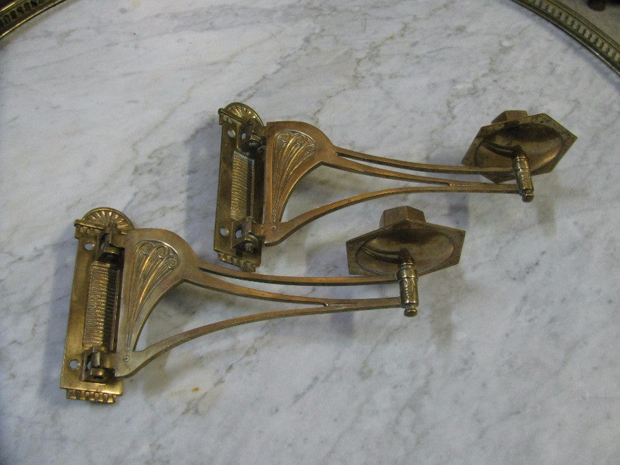 Pair of Victorian Piano Sconces