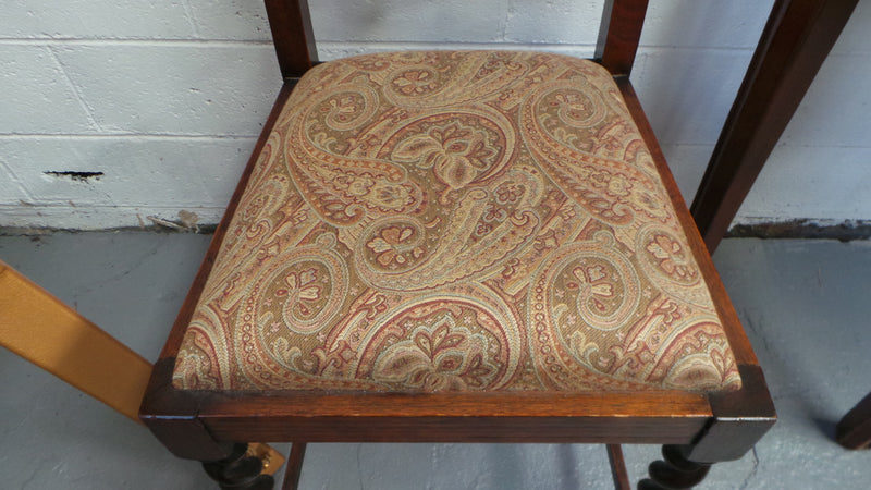 Beautiful Antique Jacobean Oak Dining Table And Chairs