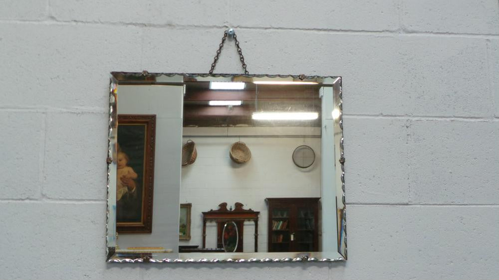 Art Deco Bevelled Wall Mirror | Antique & Vintage | Moonee Ponds Antiques | Australia Wide Delivery