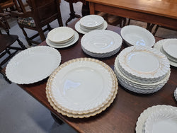 Large Collection of Limoge "Haviland" White Part Dinner Service | Antique & Vintage | Moonee Ponds Antiques | Australia Wide Delivery