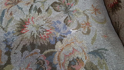 French Wing Back Tapestry Arm Chair | Antique & Vintage | Moonee Ponds Antiques | Australia Wide Delivery