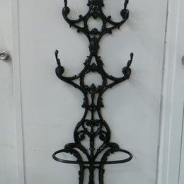 Victorian Cast Iron Hall stand-2
