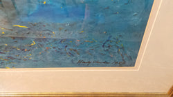 Stanley Churchus Oil Painting Titled "Portsea" | Antique & Vintage | Moonee Ponds Antiques | Australia Wide Delivery