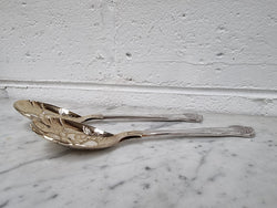 Pair Sheffield Silver Plate Berry Bowl Servers | Antique & Vintage | Moonee Ponds Antiques | Australia Wide Delivery