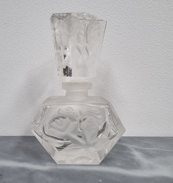 Vintage Etched Crystal Perfume Bottle | Antique & Vintage | Moonee Ponds Antiques | Australia Wide Delivery