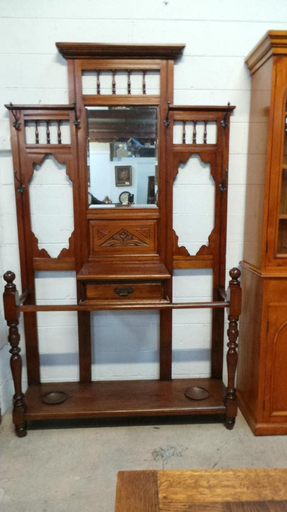Australian Federation Hallstand | Antique & Vintage | Moonee Ponds Antiques | Australia Wide Delivery