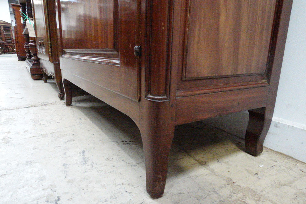 Figured Mahogany Side - Storage Cupboard | Antique & Vintage | Moonee Ponds Antiques | Australia Wide Delivery