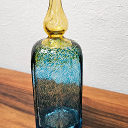 Kosta Boda Vase Model 47834 by Bertil Vallien Antikva Series.  In good condition No Chips or Cracks.