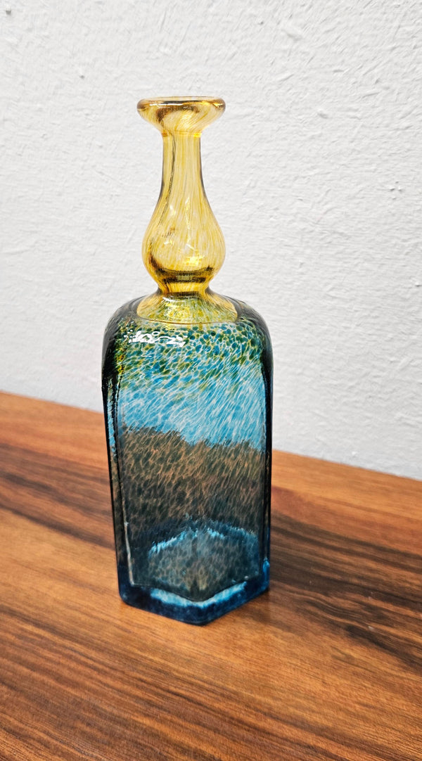 Kosta Boda Vase Model 47834 by Bertil Vallien Antikva Series.  In good condition No Chips or Cracks.