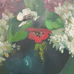 Framed Floral Painting Of Lilacs | Antique & Vintage | Moonee Ponds Antiques | Australia Wide Delivery
