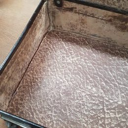 Vintage Leather Suitcase