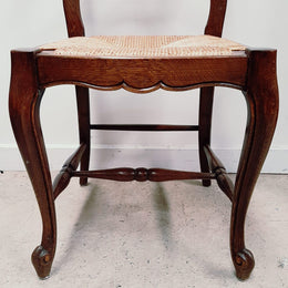 Set of six French Oak Chairs-1