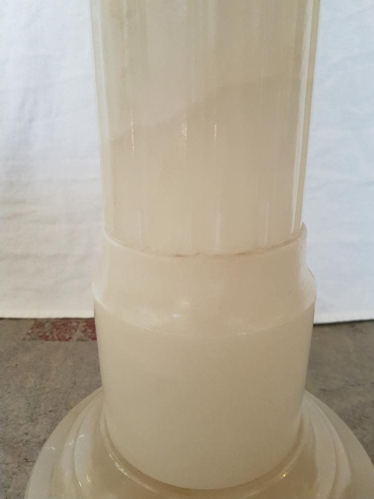 Vintage Italian Alabaster Pedestal