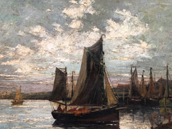 Beautiful French Impressionist Oil Painting | Antique & Vintage | Moonee Ponds Antiques | Australia Wide Delivery