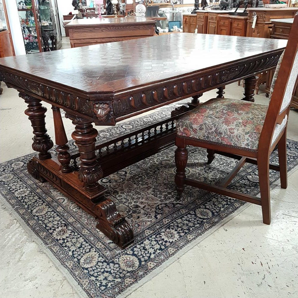 Early 19th Century Partners Desk | Antique & Vintage | Moonee Ponds Antiques | Australia Wide Delivery