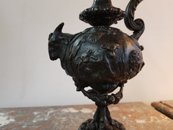 Victorian Bronze Wine God | Antique & Vintage | Moonee Ponds Antiques | Australia Wide Delivery