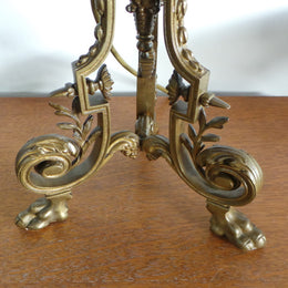 Antique French Bronze Table Lamp