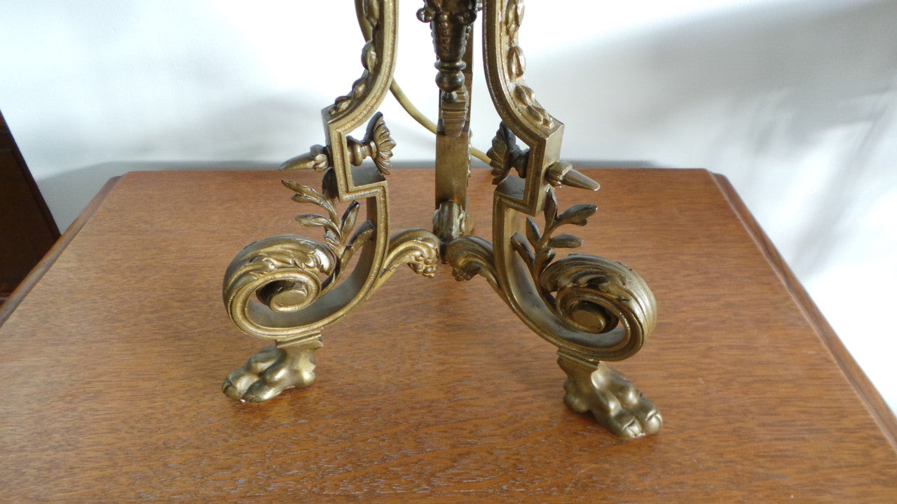Antique French Bronze Table Lamp | Antique & Vintage | Moonee Ponds Antiques | Australia Wide Delivery