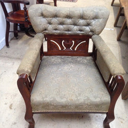 Edwardian Arts and Crafts Style Armchair