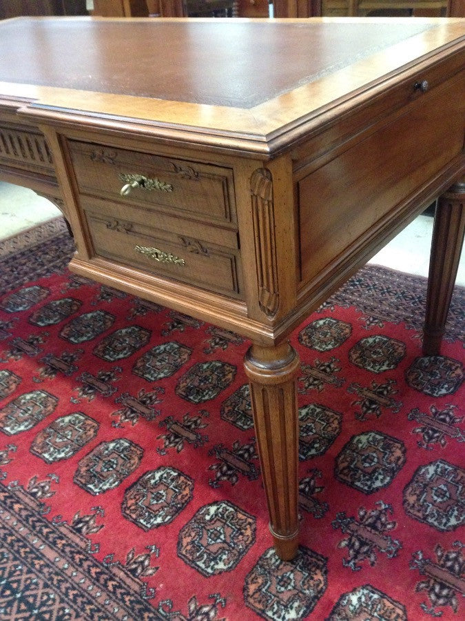 French Antique Walnut Desk