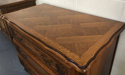 Lovely Provincial Oak Three Drawer Commode | Antique & Vintage | Moonee Ponds Antiques | Australia Wide Delivery