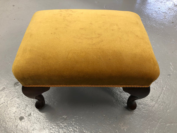 upholstered foot stool