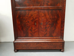 French Flame Mahogany Secretaire a Abattant | Antique & Vintage | Moonee Ponds Antiques | Australia Wide Delivery