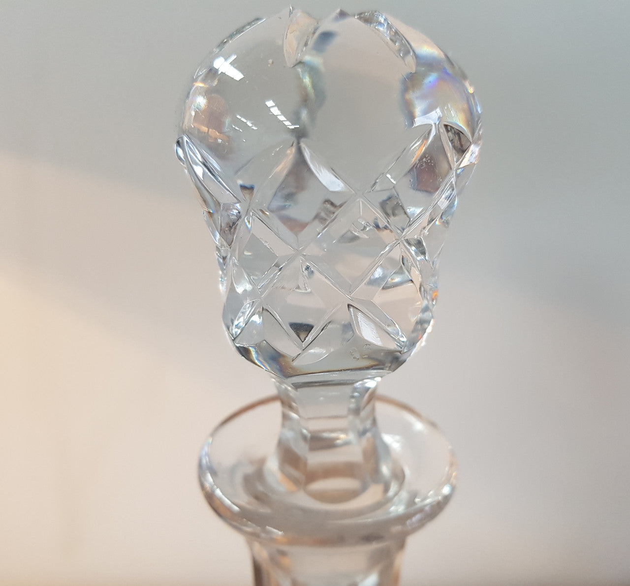 Cut Glass Decanter Bottle | Antique & Vintage | Moonee Ponds Antiques | Australia Wide Delivery