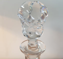 Cut Glass Decanter Bottle | Antique & Vintage | Moonee Ponds Antiques | Australia Wide Delivery