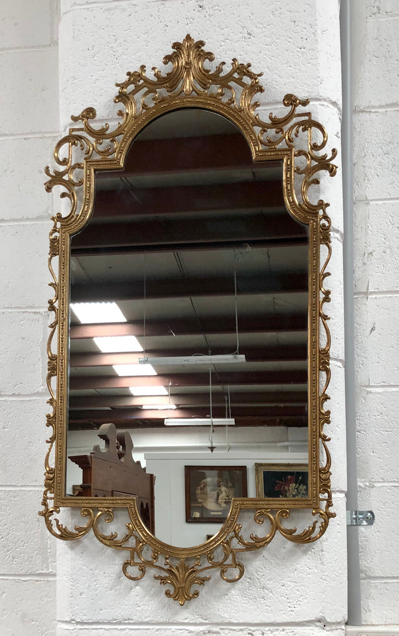 Vintage brass mirror | Antique & Vintage | Moonee Ponds Antiques | Australia Wide
