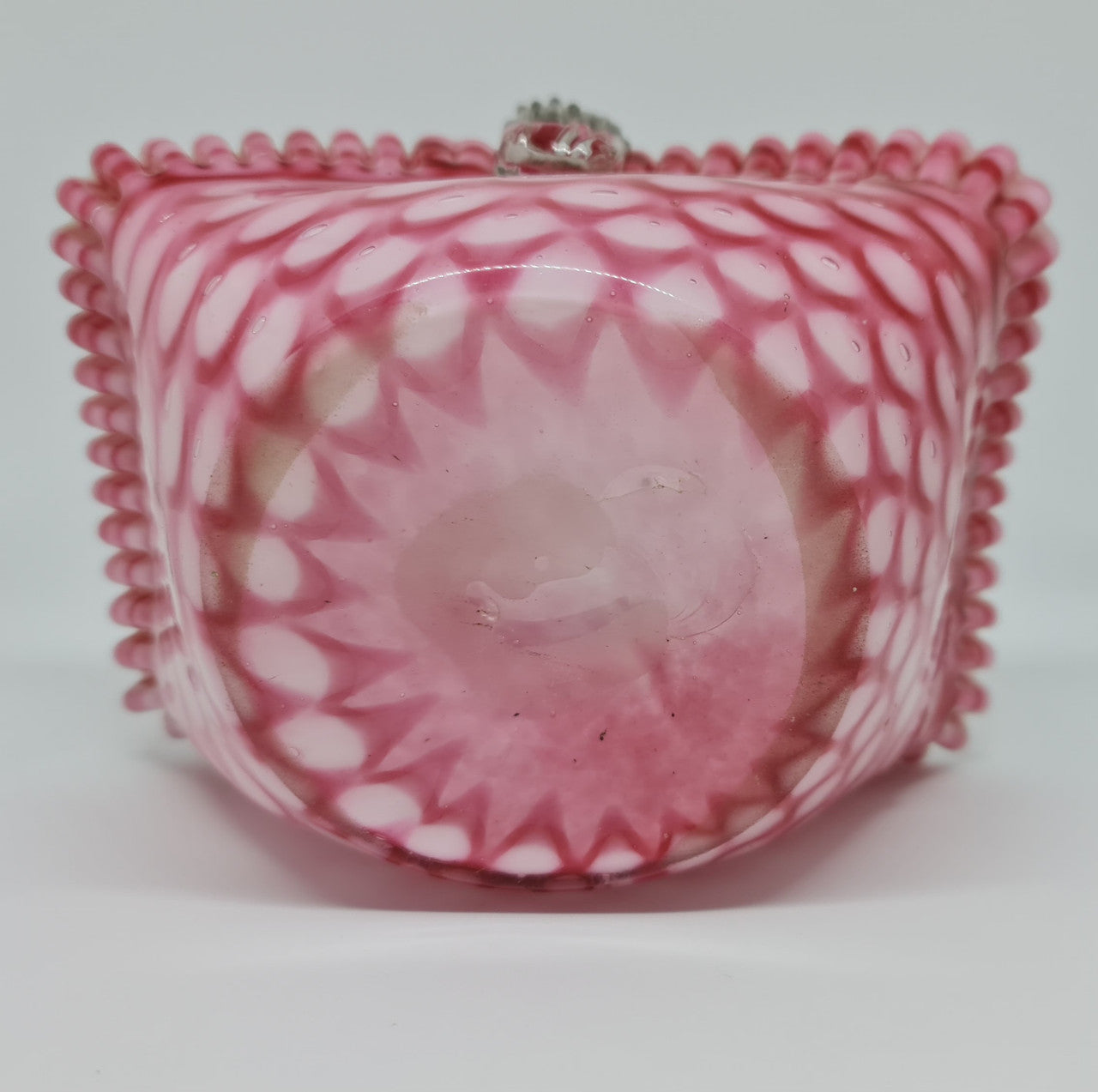 Hand Made Victorian Glass Basket | Antique & Vintage | Moonee Ponds Antiques | Australia Wide Delivery