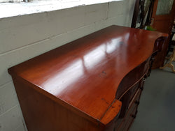 Victorian Flame Mahogany Chest Of Eight Drawers | Antique & Vintage | Moonee Ponds Antiques | Australia Wide Delivery