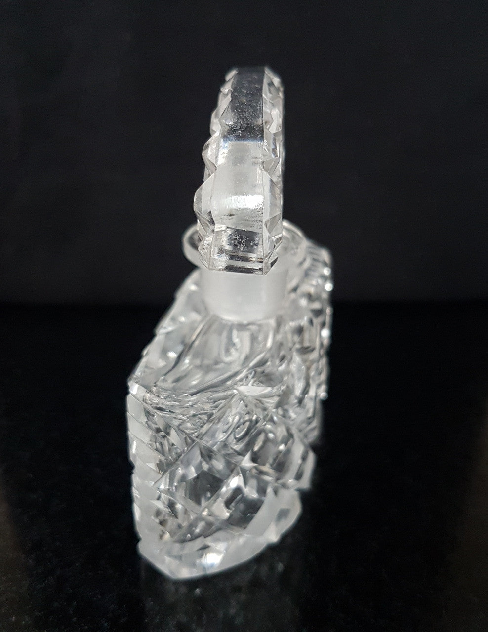 Vintage Crystal Cut Scent Bottle | Antique & Vintage | Moonee Ponds Antiques | Australia Wide Delivery
