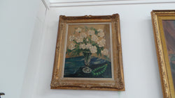 Floral Oil on Canvas-1 | Antique & Vintage | Moonee Ponds Antiques | Australia Wide Delivery
