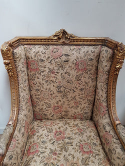 Pair of French Louis XV Style Gilt Fauteuils | Antique & Vintage | Moonee Ponds Antiques | Australia Wide Delivery