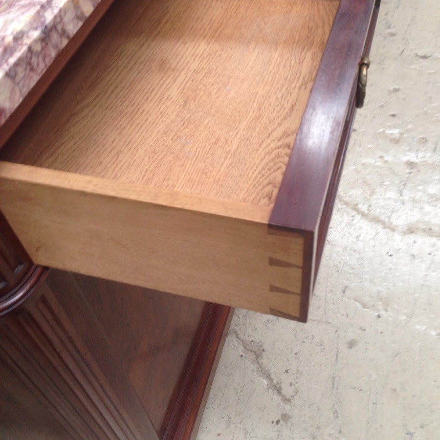 French Walnut Cabinet - TV Cabinet | Antique & Vintage | Moonee Ponds Antiques | Australia Wide Delivery