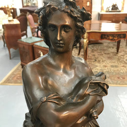 Victorian Style Bronze Classical Statue