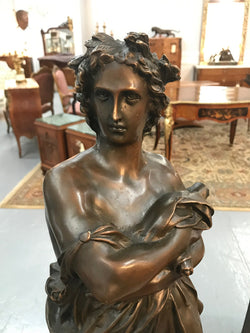 Victorian Style Bronze Classical Statue | Antique & Vintage | Moonee Ponds Antiques | Australia Wide Delivery