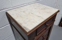 Lovely French Walnut Bedside Cabinet | Antique & Vintage | Moonee Ponds Antiques | Australia Wide Delivery