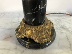 Lovely Cherub brass and Marble Lamp | Antique & Vintage | Moonee Ponds Antiques | Australia Wide Delivery