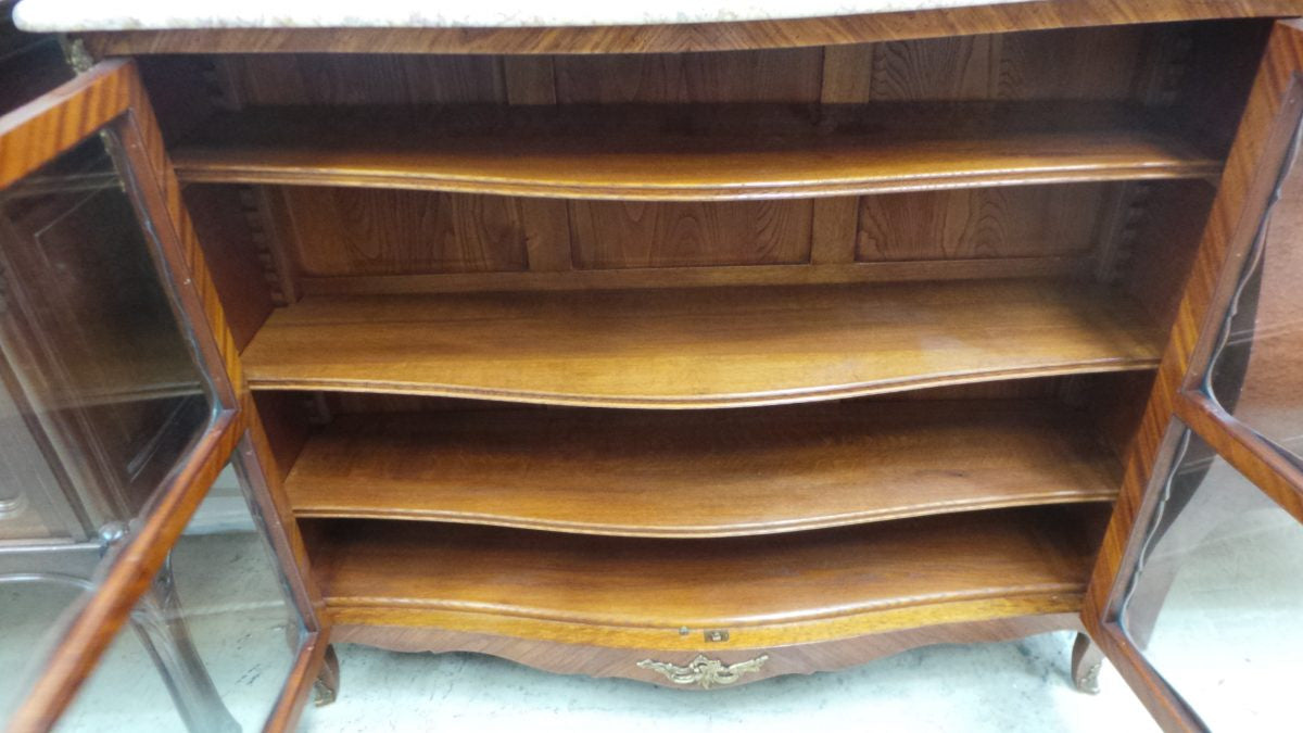French Louis XV Style Display Cabinet | Antique & Vintage | Moonee Ponds Antiques | Australia Wide Delivery