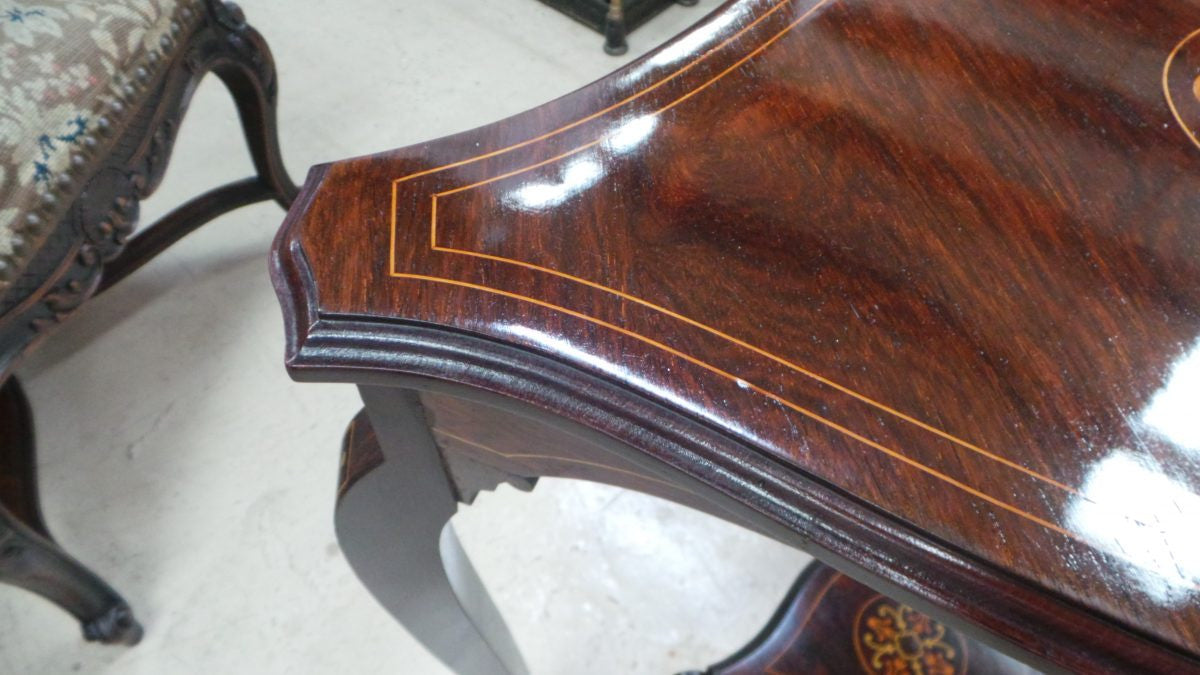 19th Century Rosewood Occasional Table | Antique & Vintage | Moonee Ponds Antiques | Australia Wide Delivery