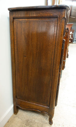 French Provincial Single Door Oak Buffet | Antique & Vintage | Moonee Ponds Antiques | Australia Wide Delivery