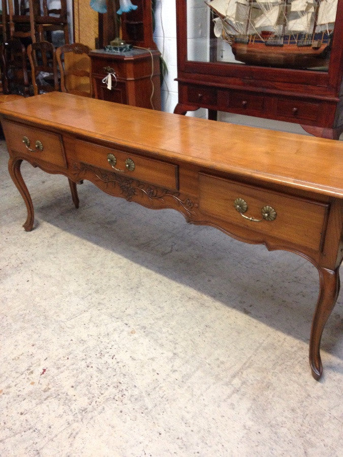 French Cherrywood Console Table | Antique & Vintage | Moonee Ponds Antiques | Australia Wide Delivery