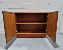Lovely Retro Teak Two Door Cabinet | Antique & Vintage | Moonee Ponds Antiques | Australia Wide Delivery