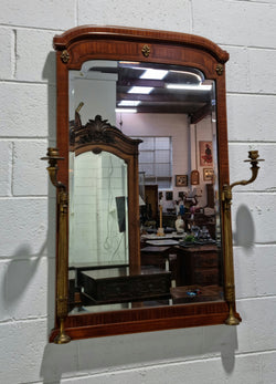 Late 19 th Century Mahogany Wall Mirror | Antique & Vintage | Moonee Ponds Antiques | Australia Wide Delivery